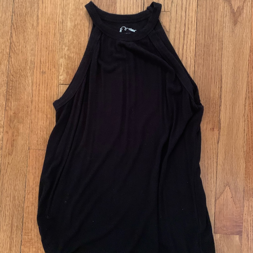 Black Halter tanktop